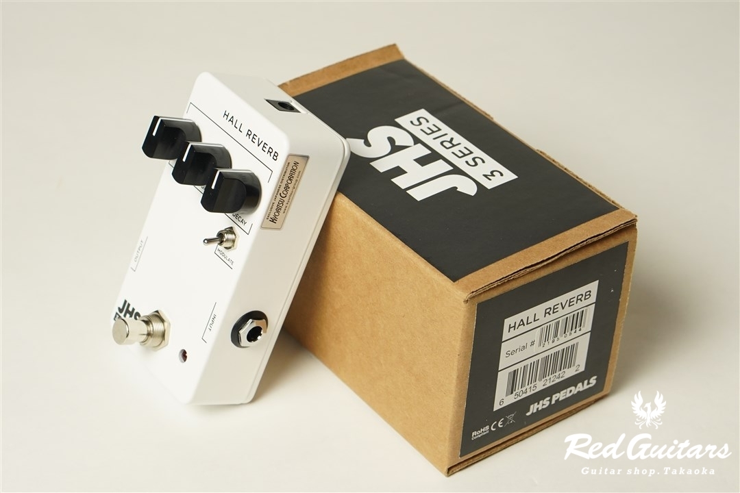 JHS Pedals 3 Series HALL REVERB | Red Guitars Online Store